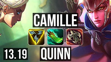 CAMILLE Vs QUINN TOP 7 Solo Kills Legendary 1 6M Mastery 18 5 12