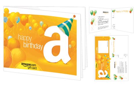 Amazon Birthday Cards Card Design Template