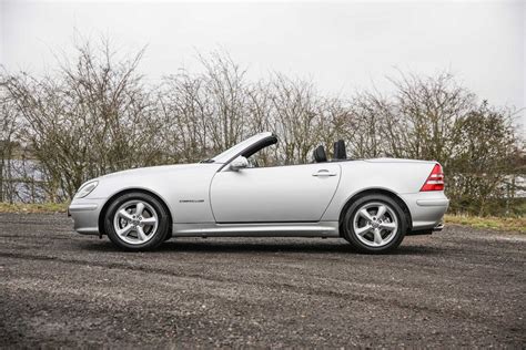 2002 Mercedes Benz SLK 230 R170 2196 Silver With Anthracite Leather