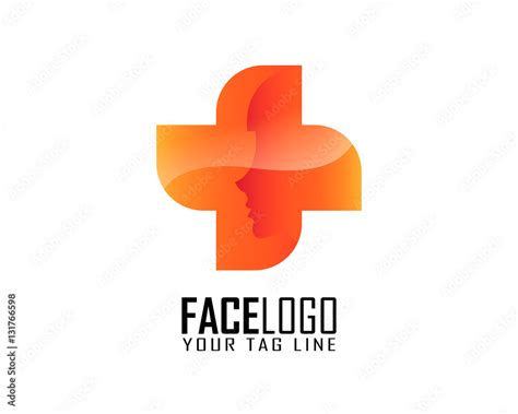 Face Logo Vector Stock Vector | Adobe Stock