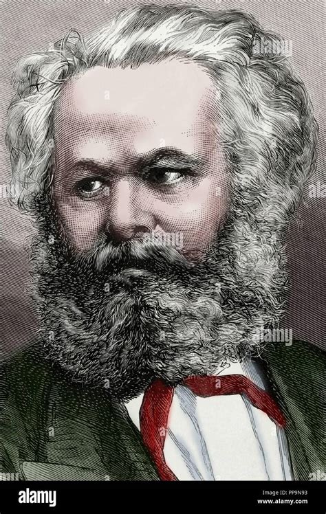 Karl Marx 1818 1883 German Philosopher Hi Res Stock Photography And