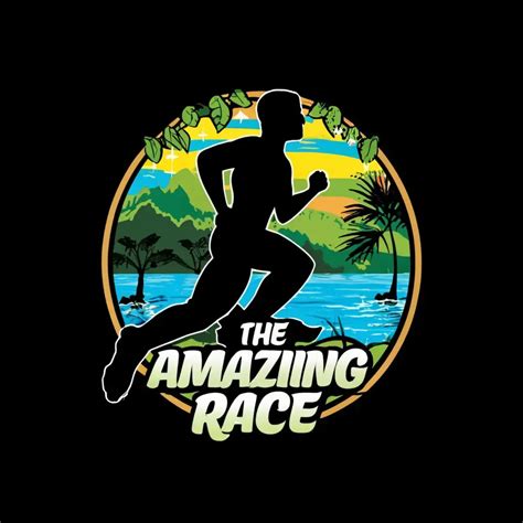 LOGO Design For The Amazing Race Dynamic Running Scene in Guyana with ...