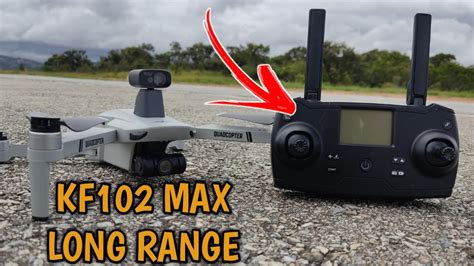 KF102 MAX LONG RANGE E MUITO MAIS DRONE BOM E BARATO PARA INICIANTES