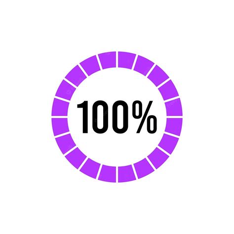 Premium Vector Circle Diagram Pie Charts Infographic Elements Loading