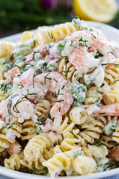 Shrimp And Dill Pasta Salad Spicy Southern Kitchen