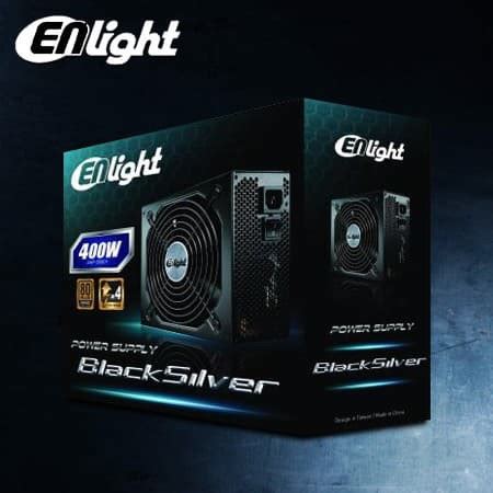 Jual Power Supply Enlight Black Silver Watt Bronze Psu W