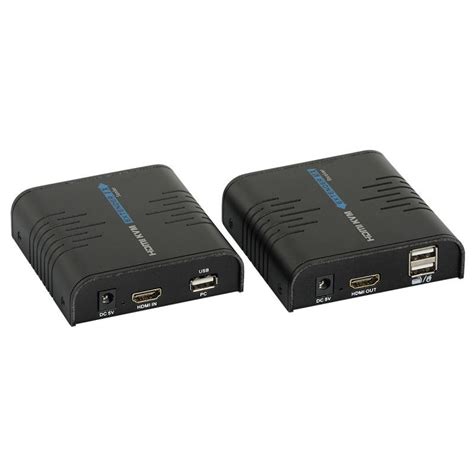 Kvm Hdmi Usb Extender Over Cat