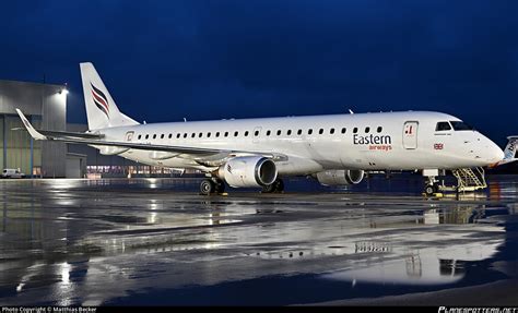 G CLSN Eastern Airways Embraer ERJ 190LR ERJ 190 100 LR Photo By