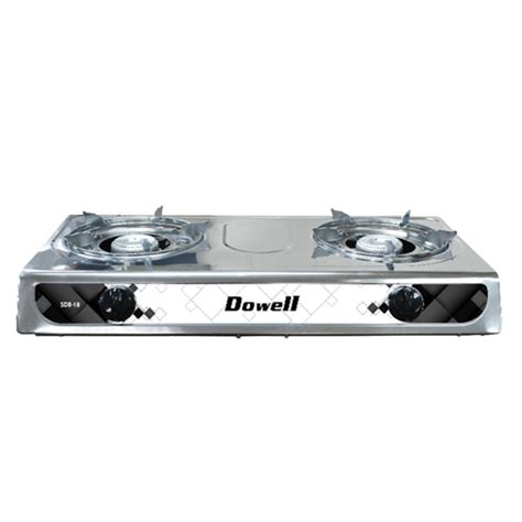 Gas Stove Double Burner-Stainless Steel – Super Metro Carcar ...