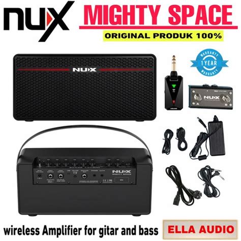 Jual Nux Ampli Gitar Mighty Space Wireless Ampli Elektrik Guitar And