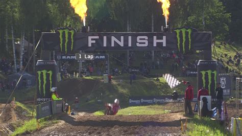 Motocross Latvia Mxgp Race Last Lap And Finish Prado Wins