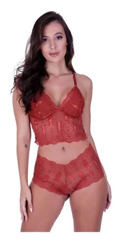 Kit 2 Espera Marido Conjunto Lingerie Sensual Sexy Atacado