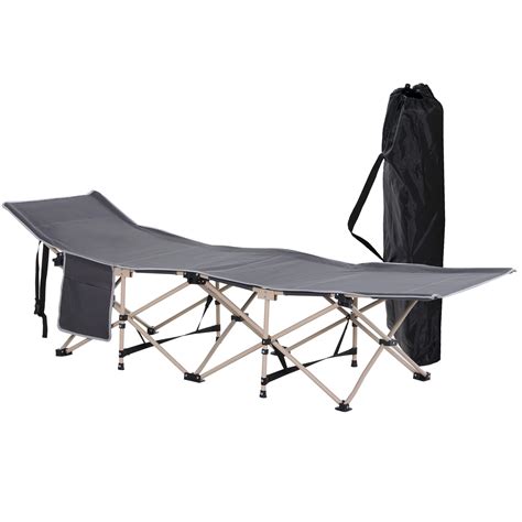 オンラインショップ サンカンテ アン特別価格outsunny 2 Person Foldable Camping Cot Portable