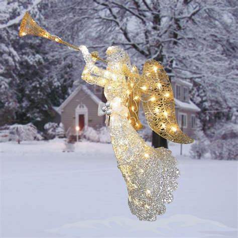 Three Posts™ Angel Christmas Decoration Lighted Display And Reviews Wayfair