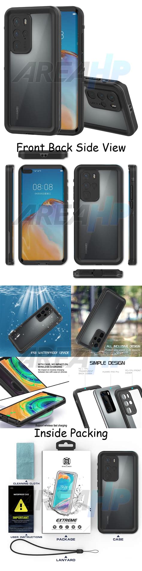 Areahp Redpepper Waterproof Protective Case Ip For Huawei P Pro