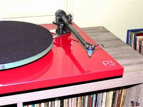 Rega P3 Planar Three With Elys 2 Cartridge Box Manual Red Excellent