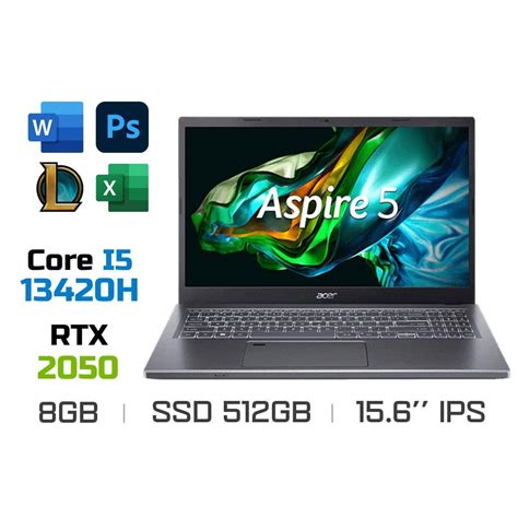 Laptop Acer Aspire Gaming A Gm Pz Nx Kq Sv I H Gb