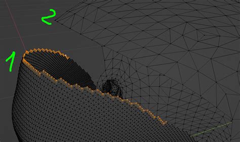 Grid fill to connect two meshes - Basics & Interface - Blender Artists ...