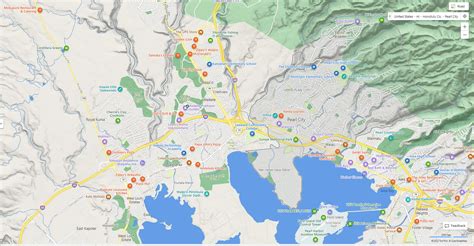 Pearl City, Hawaii Map