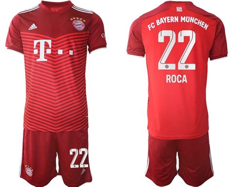 Herren Trikot FC Bayern München 2022 23 Heimtrikot rot Günstige Neuen