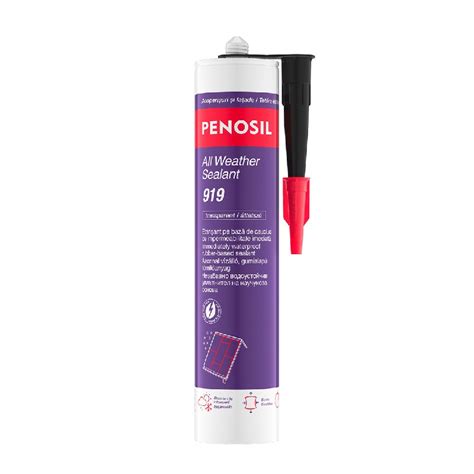 Silicon pentru acoperisuri Penosil Bitum negru 310 ml | Traget.ro