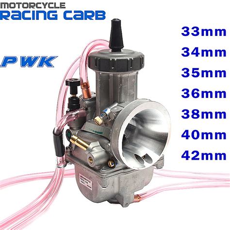 Carburador PWK De Carreras Motor Universal 2T 4T Motocross Motocicleta