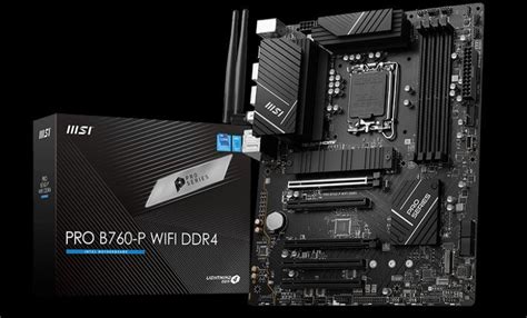 ᐈ Материнская плата MSI PRO B760-P WiFi DDR4, LGA1700 – купить в ...