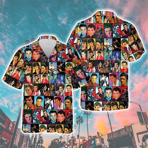 3D Elvis Presley Album Hawaiian Shirt, The King Elvis Presley Hawaiian sold by Lavender Han Solo ...