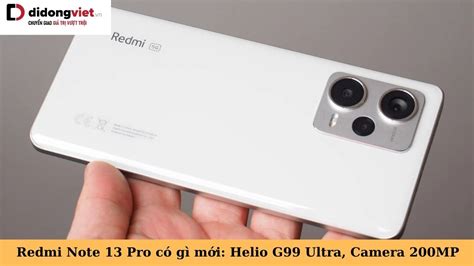 Redmi Note Pro C G M I Helio G Ultra Camera Mp