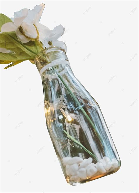 Botella De Vidrio Florero PNG Florero Botella De Vidrio Ramo De