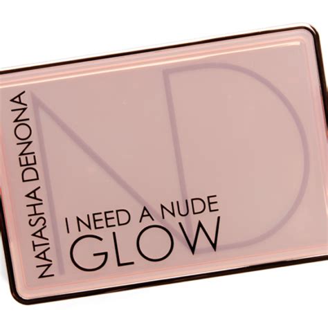 Natasha Denona I Need A Nude Glow Impact Powder Review Swatches