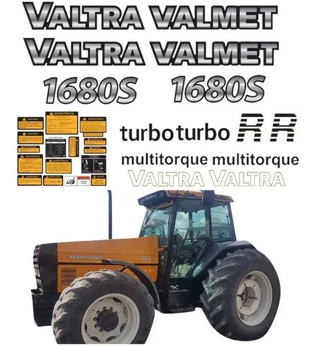 Adesivo Trator Valtra S Turbo Valmet Multitorque Parcelamento Sem