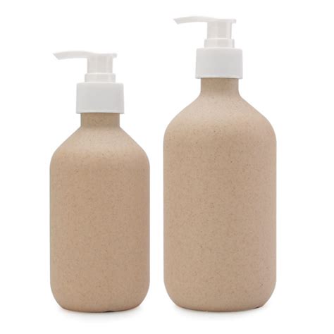 300 Ml 500 Ml Eco Friendly Biodegradable Cosmetic Bottle