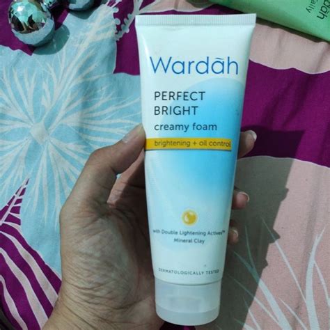 Jual Wardah Perfect Bright Creamy Foam Brightening Oil Control Isi