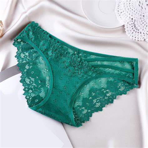 Tuwabeii Sex Underwear For Women High Waist Sexy Lace Mesh Underpants