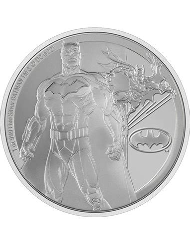 Batman Clasico Oz Moneda Plata Niue