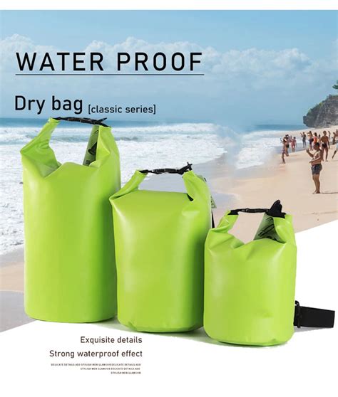 Custom Color Logo Pvc Waterproof Dry Bag Waterproof Lightweight Dry