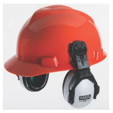 Msa Exc Cap Mounted Earmuff Hearing Protection Products Pt