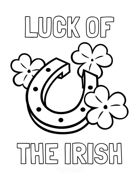 Lucky of the Irish Coloring Page - Free Printable Coloring Pages