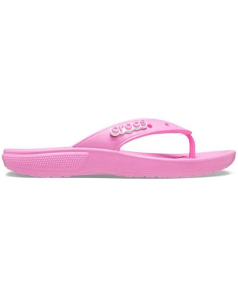 Crocs Taffy Pink Classic Flip Lyst