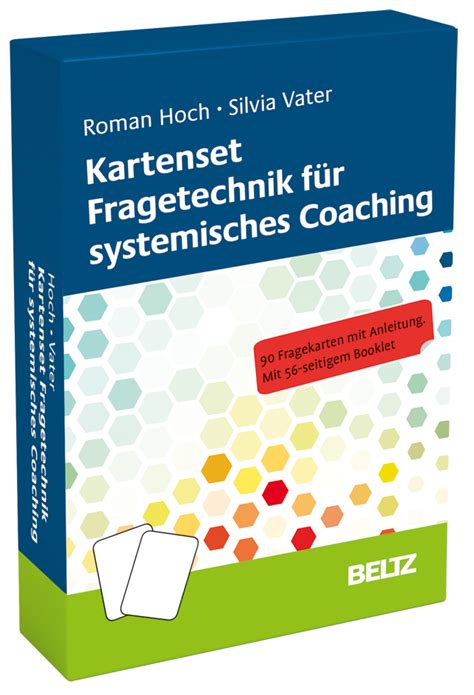 Kartenset Fragetechnik F R Systemisches Coaching Fragekarten Mit