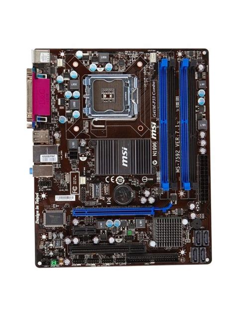 Placa De Baza MSI G41M P33 Combo LGA775 DDR2 DDR3 SATAII PCI