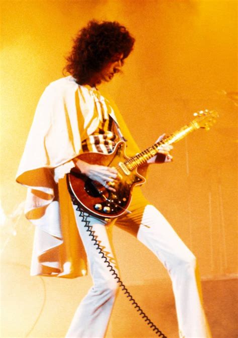 Brian May 1975 Rock Guitarist Best Guitarist Queen Love Save The