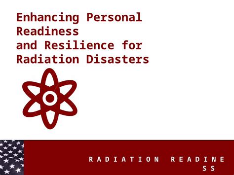 PPT Enhancing Personal Readiness And Resilience For Radiation