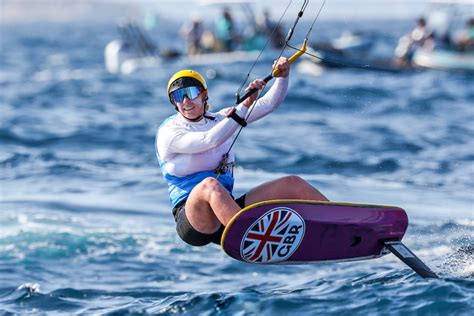 Ellie Aldridge Is The First Ever Formula Kite Olympic Gold Medallist