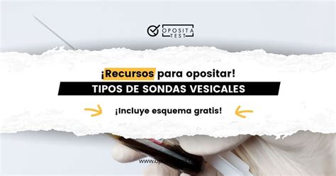 Qu Tipos De Sondas Vesicales Existen Esquema En Pdf Gratis Incluido