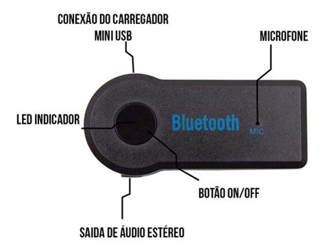 Adaptador Receptor Bluetooth Usb Musica P Chamada Som Carro Haiz Shop