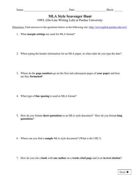 Mla Essay Question Format Telegraph