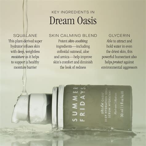 Summer Fridays Dream Oasis Deep Hydration Serum Mall Of America