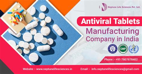 Antiviral Tablets Manufacturing Company In India